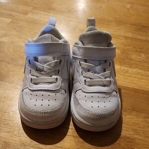 Kids White Nike Sneakers